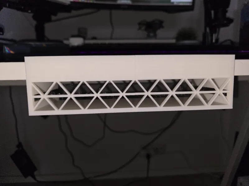 Charging Block Holder – Under-Desk Mount