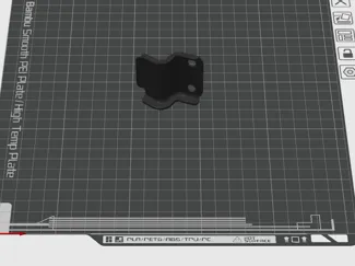 V star Rear seat bracket