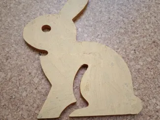 Osterhase für das fräsen