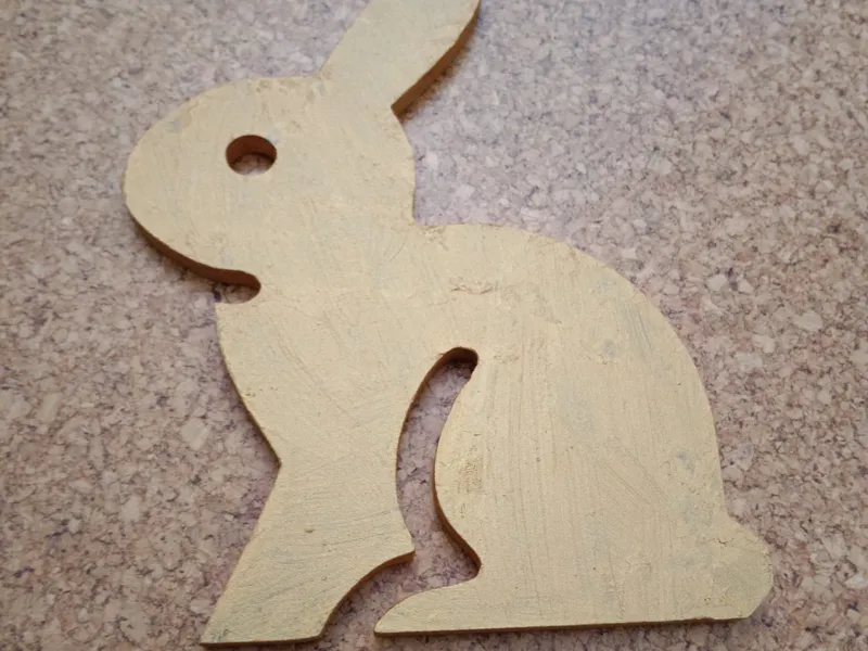 Osterhase für das fräsen