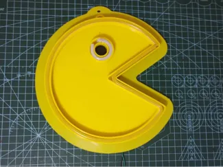 PAC MAN CON LUZ DE NEON