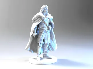 Jon Snow Figure with Base