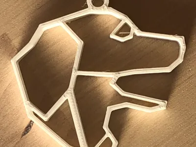 Dog key chain