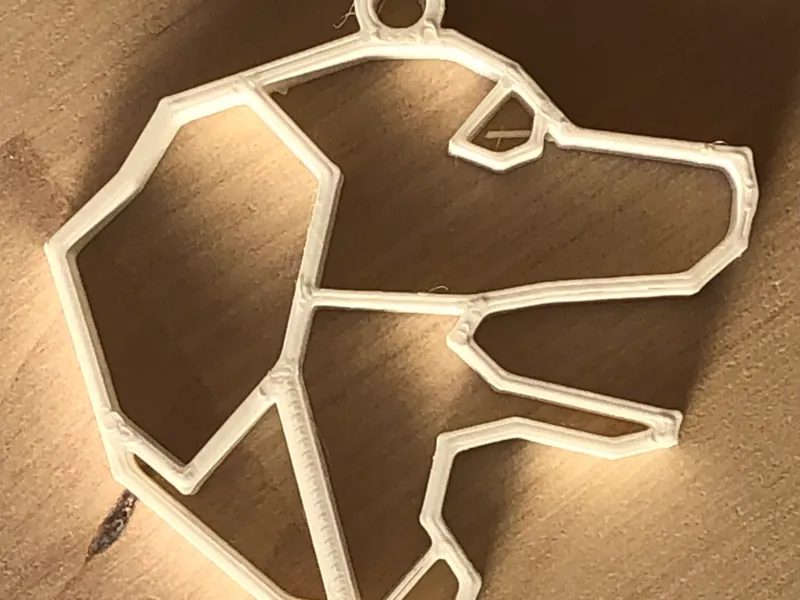 Dog key chain