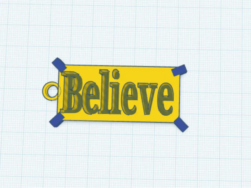 Believe Sign From Ted Lasso