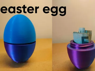 Easter egg open-close