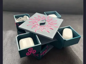 Open sliding box