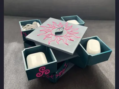 Open sliding box