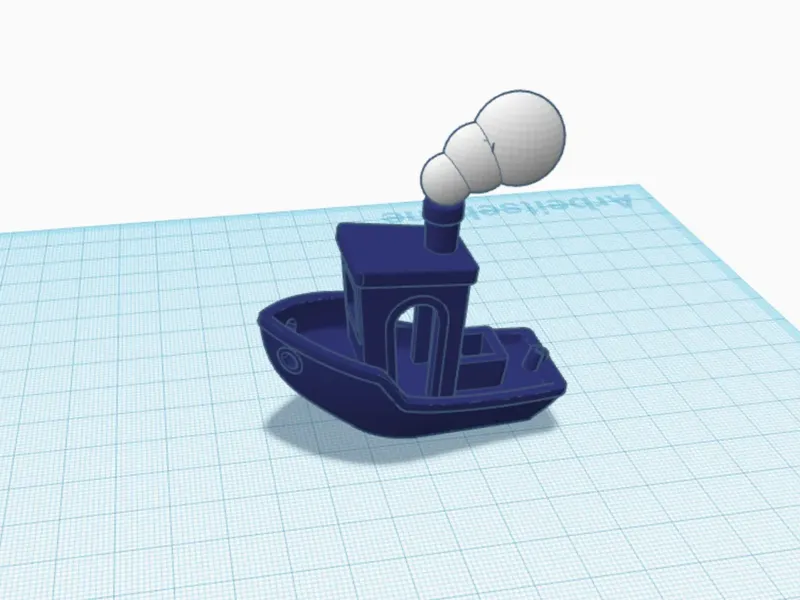 Benchy with Steam – Fun Remix for Display or Tests