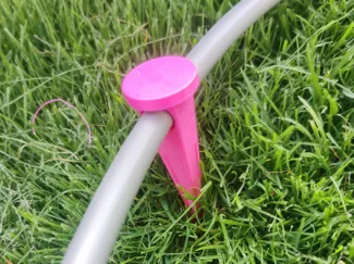 Water pipe plug in the ground