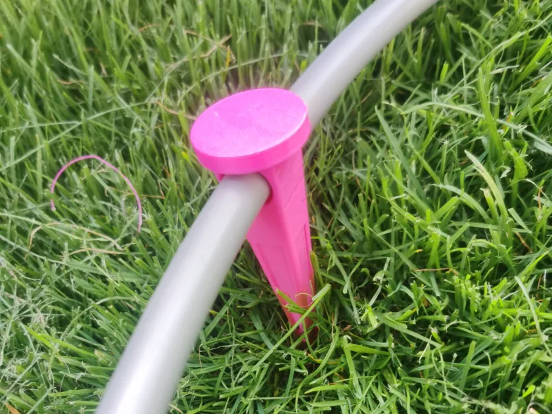 Water pipe plug in the ground