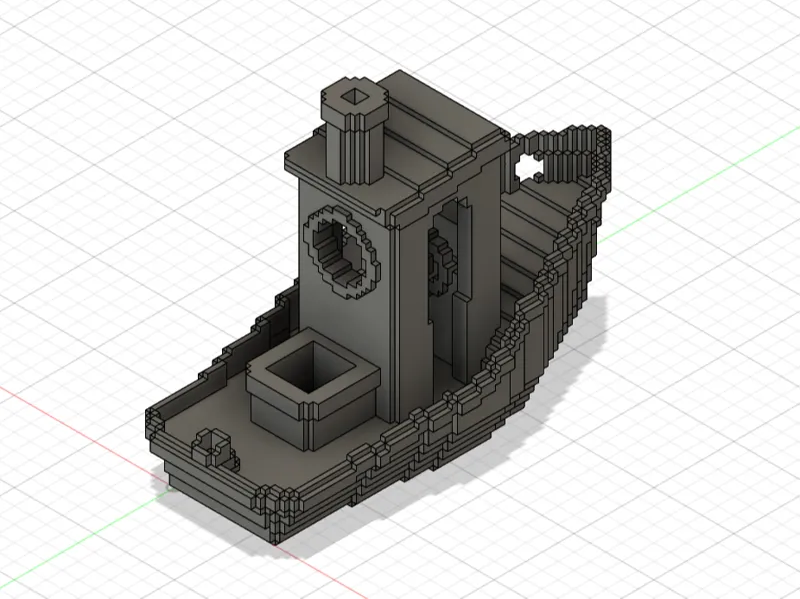 Minecraft Benchy