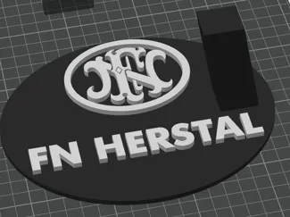 FN 手槍展示架