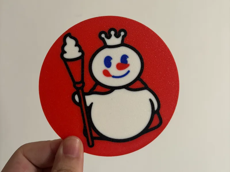 蜜雪冰城杯垫 小雪杯垫 隔热垫
