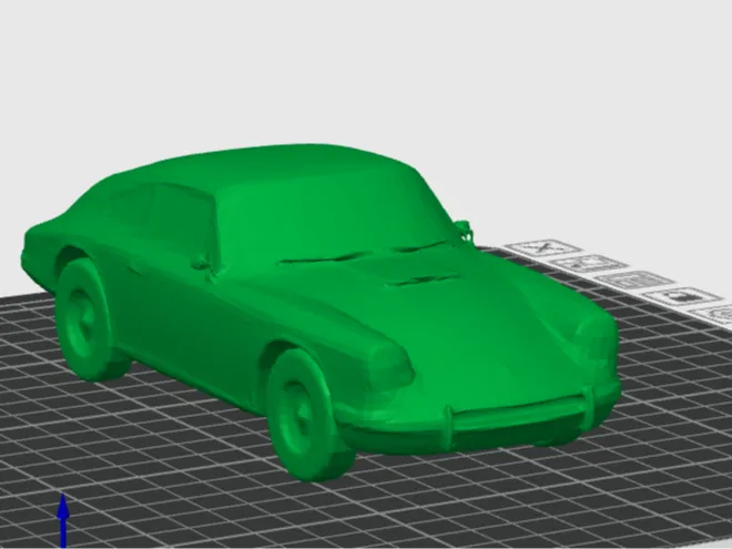 Porsche 912 Print in Place