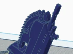 gears of war lancer-cog wallmount