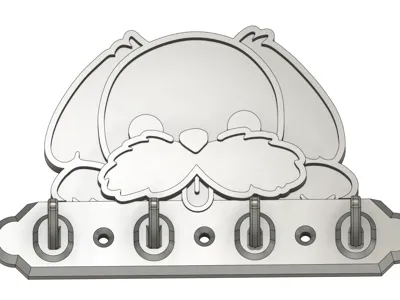Maltese Dog Leash Hanger