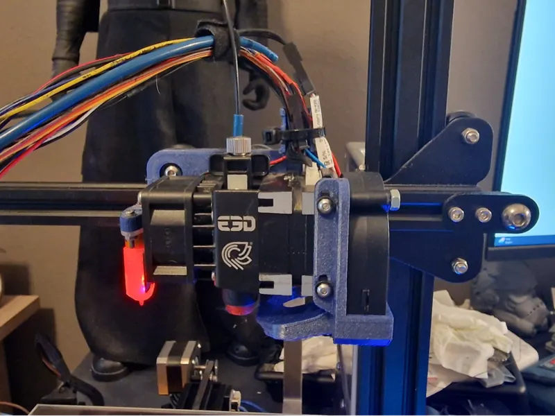 Revo Hemera XS Ender 3/Pro/5/CR-10 Mounting Plate