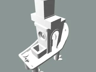 Egg Driving a wild animal benchy