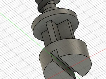 counter plate screw