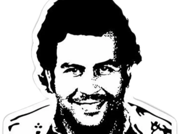 Pablo Escobar Keychain