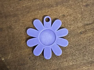 Daisy Keychain