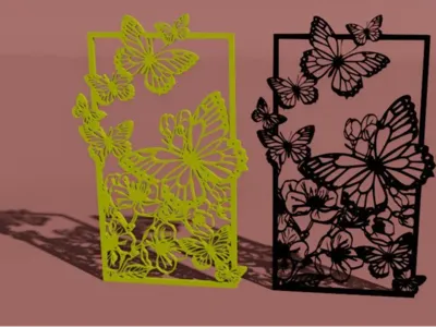 butterfly frame