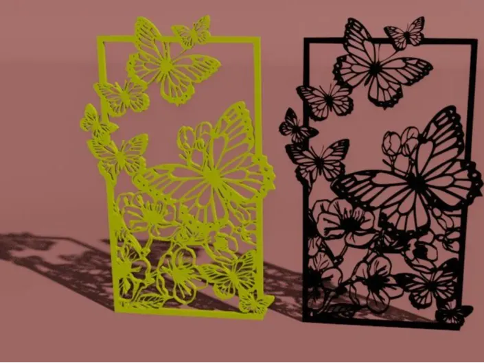 butterfly frame