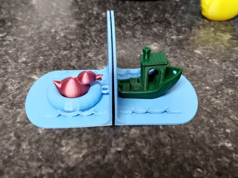 Ducky Raft Bookend for Benchy Bookend