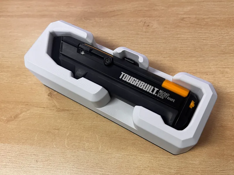 TOUGHBUILT弹匣式美工刀二合一收纳盒