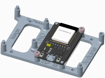 Universal Arduino mounting plate 