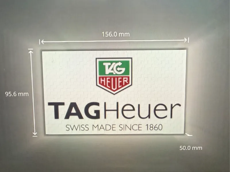 Lichtbox Tag Heuer Logo