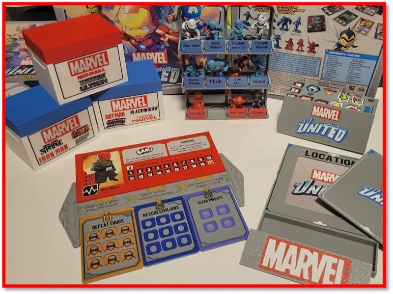 Marvel United Core Insert