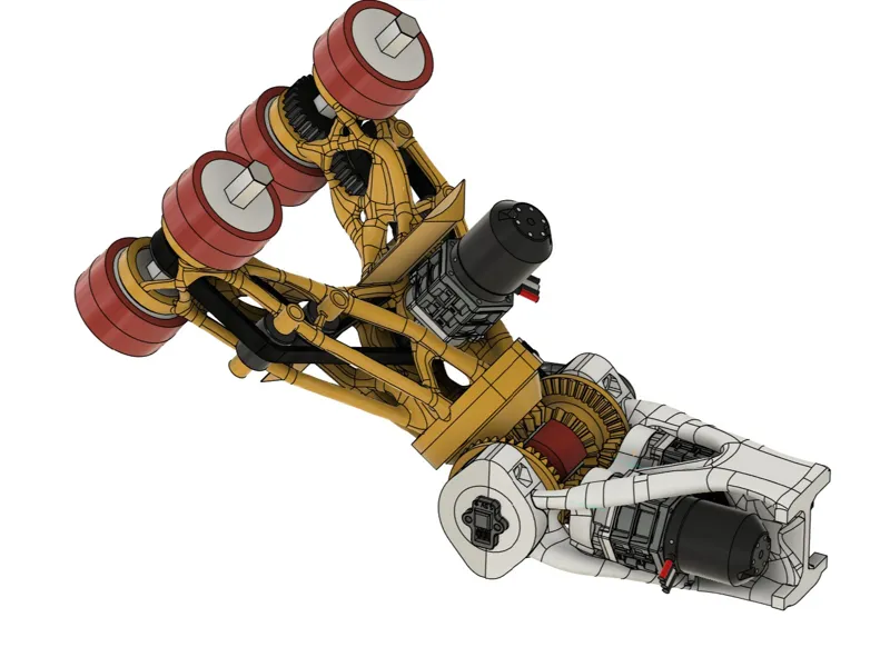 Differential Wrist and Claw Assembly V2