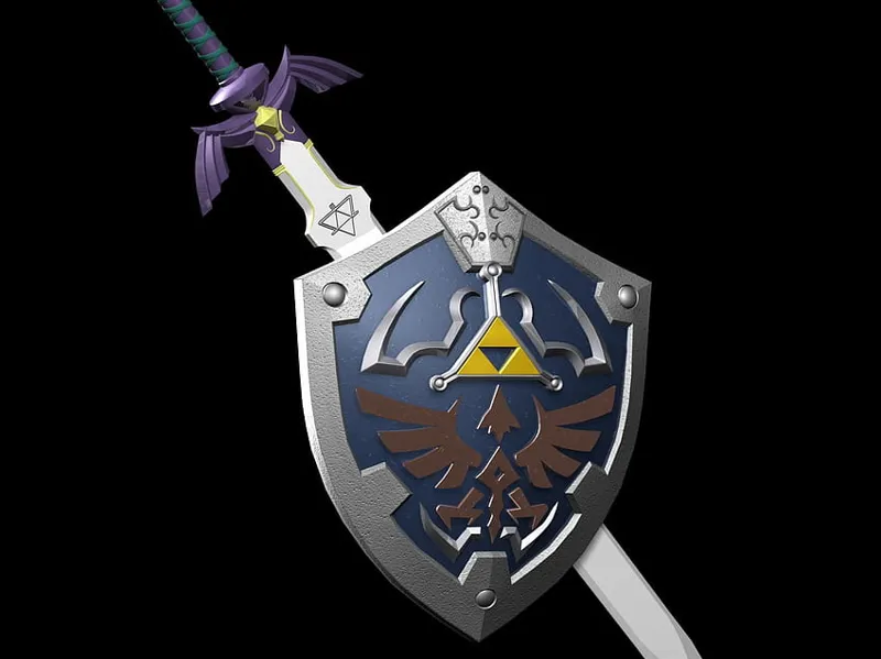 espada maestra y escudo hilyano