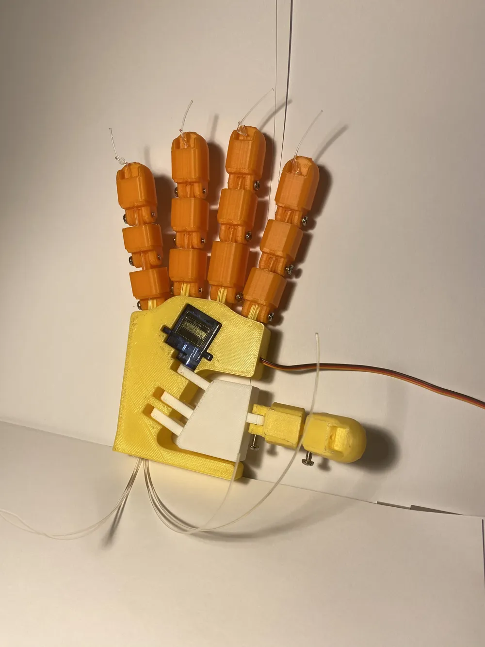 Robotic Working Hand Prototype 1 by OaksMakerWorld: Download Free 3D Models