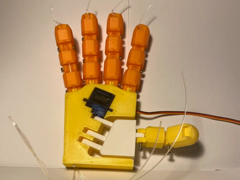 Robotic Working Hand Prototype 1