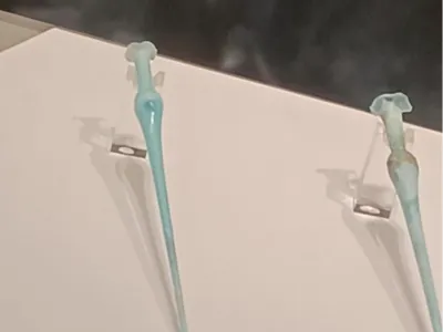Flower Vase Hairpin, for Hairstyle Decoration