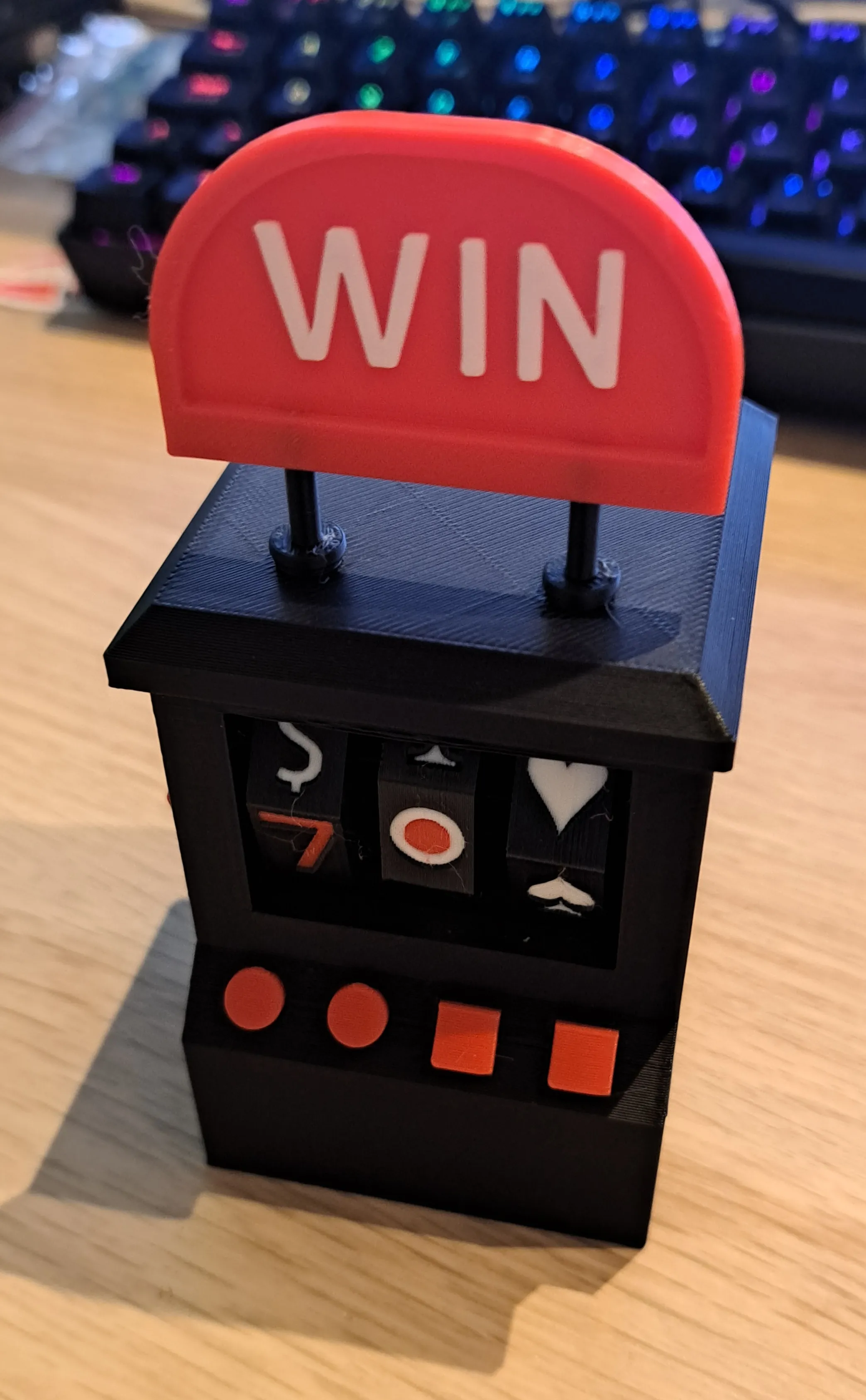 Win Slot Machine - Free 3D Print Model - MakerWorld