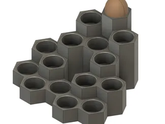 egg pyramid