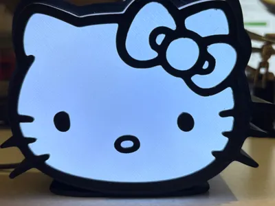 Hello Kitty Glow Lamp