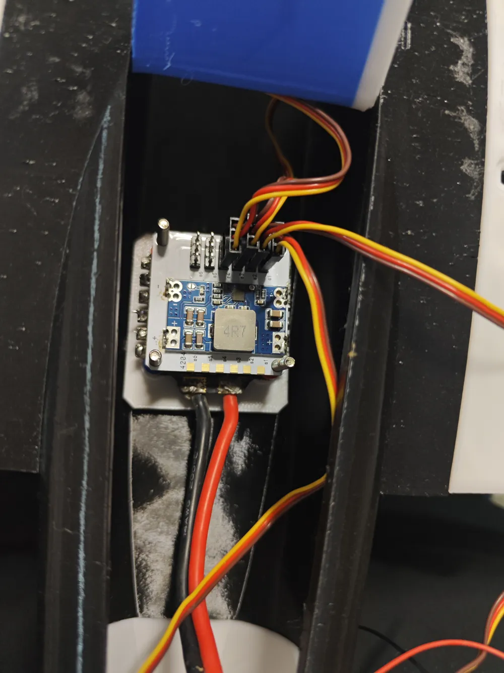 3D printed fixed-wing flight controller mounting plate by user ...