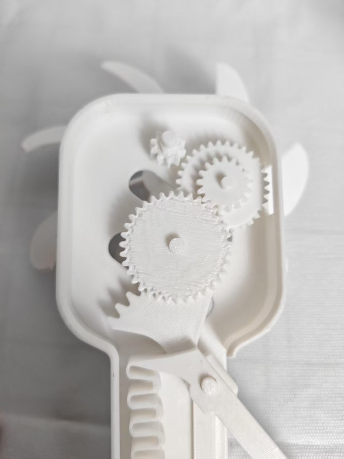 3D модель Ручний вентилятор Manual Fan V2.0 — 3D-друкований механічний вентилятор — 3D друк Львів