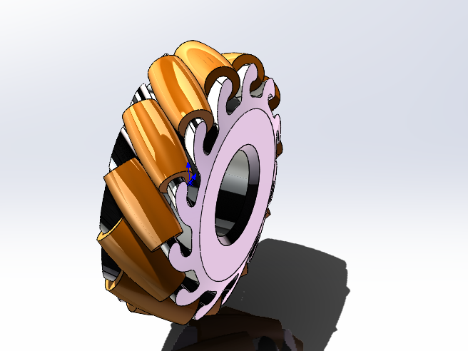 Mecanum wheel by user_2107643250MakerWorld: Download Free 3D Models