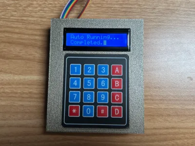 Arduino Keyboard and LCD1602 Screen Controller