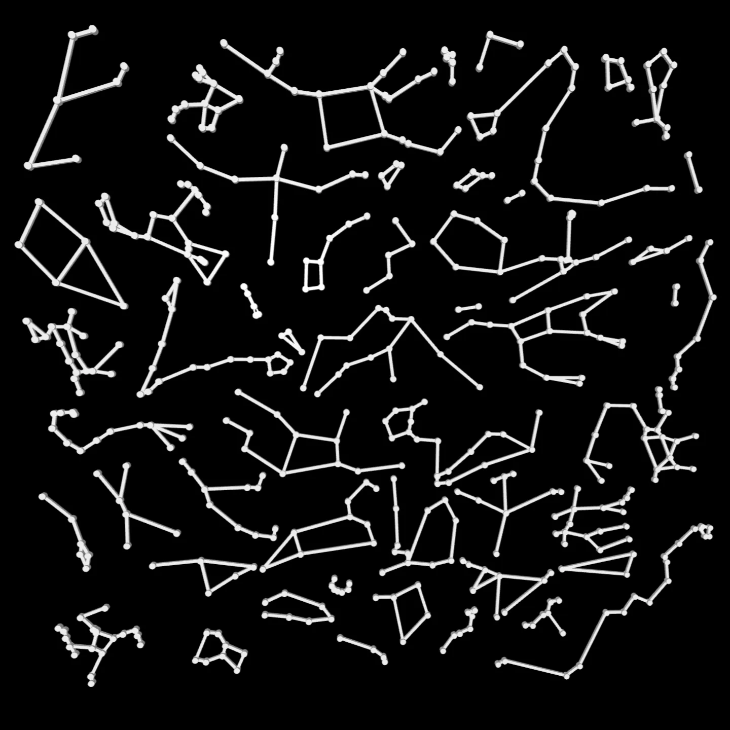 AllConstellationsFrontRenderingSquare.png Constellations in 3D glow in the dark