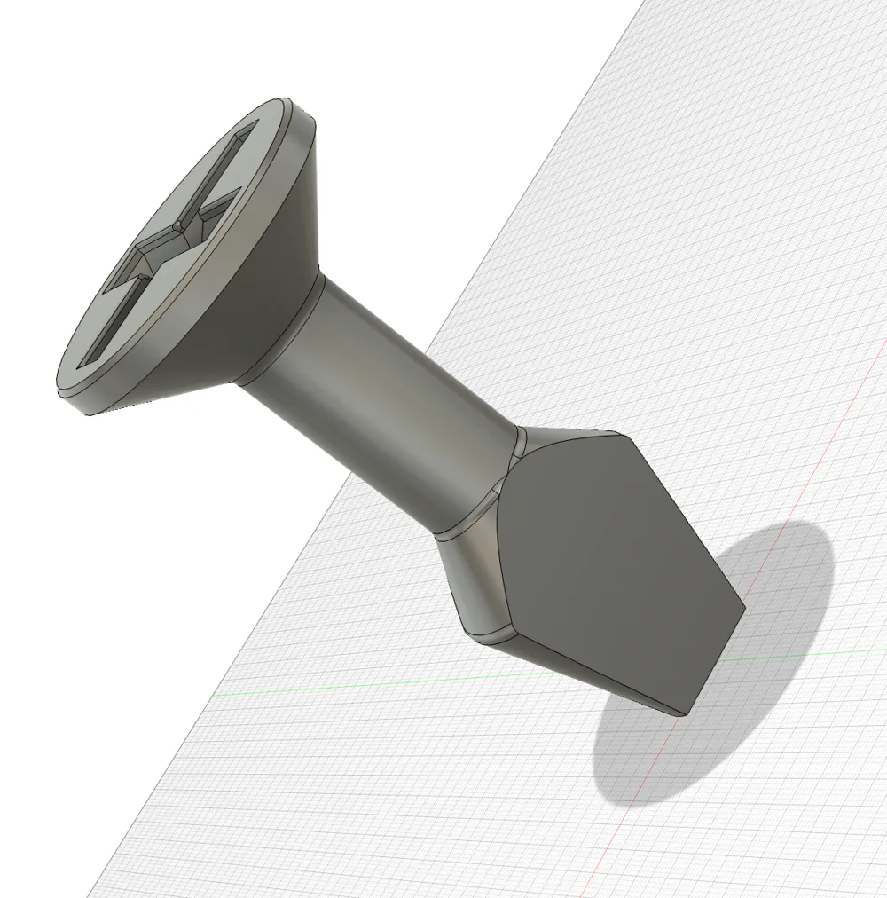 Frem Bit most useless screwdriver bit by jacques.mattelaerMakerWorld: Download ...