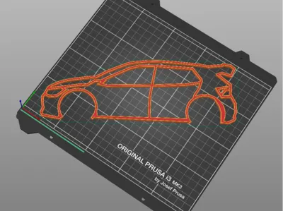 Skoda Fabia RS wallart