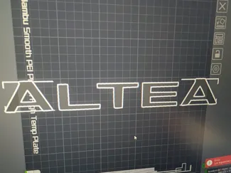 tipografia seat altea