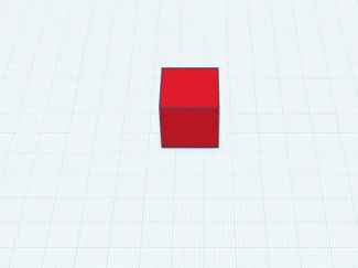 literally a cube
